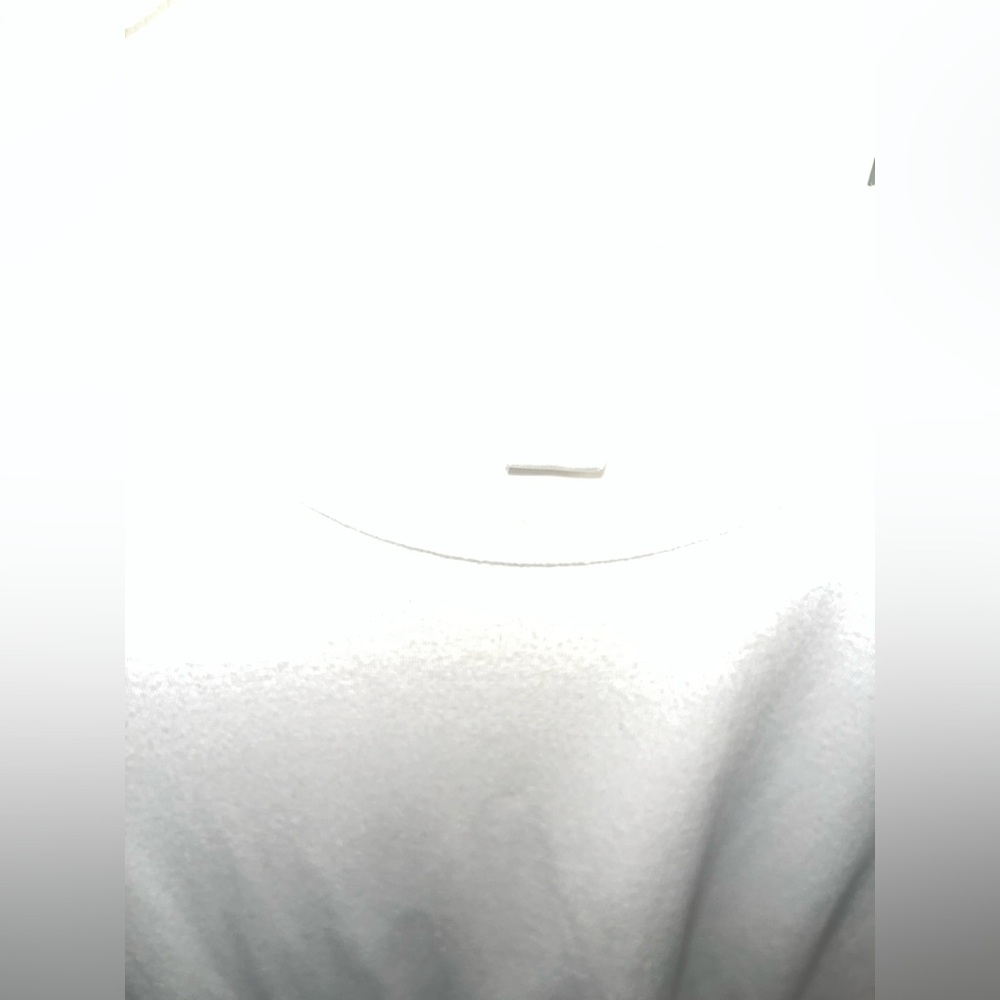 SWS Essentials Women’s Medium White Cropped Top - Picture 2 of 5